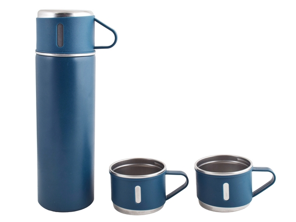 Vacuum Flask & Mini Mug Set